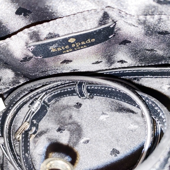 kate spade new york black rima leather mini dome satchel - Picture 7 of 8